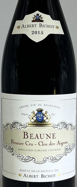 Albert Bichot Beaune Les Aigrots Premier Cru 2015 750ml
