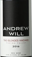 Andrew Will Two Blonds Vineyard Cabernet Sauvignon 2016 750ml