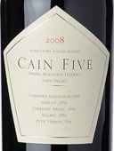 Cain Vineyard  Cain Five Spring Mountain 2008 750ml