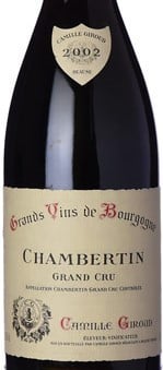 Camille Giroud Chapelle Chambertin Grand Cru 2002 750ml