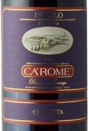 Ca' Rome Barolo Romano Marengo Vigna Cerretta 2018 750ml