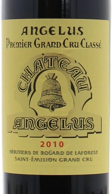Chateau Angelus St. Emilion 2010 750ml