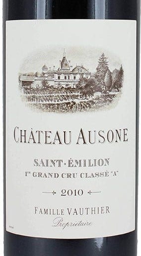 Chateau Ausone St. Emilion 2010 750ml