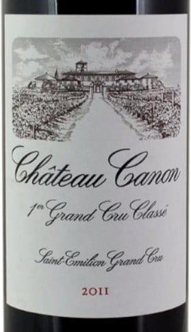 Chateau Canon  St. Emilion 2011 750ml