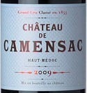 Chateau de Camensac Haut Medoc 2009 750ml