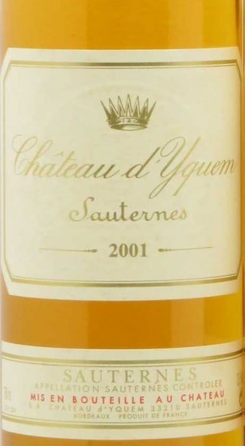 Chateau d'Yquem Sauternes 2001 750ml
