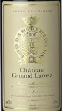 Chateau Gruaud Larose St. Julien 2000 750ml
