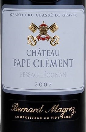 Chateau Pape Clement Pessac Leognan 2007 750ml
