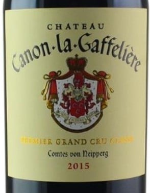 Chateau Canon La Gaffeliere St. Emilion 2015 750ml