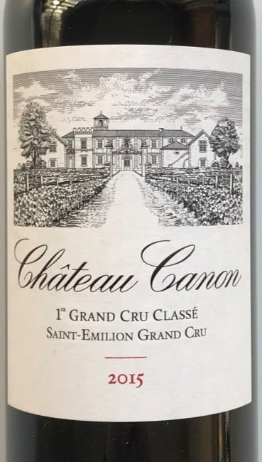 Chateau Canon  St. Emilion 2015 750ml