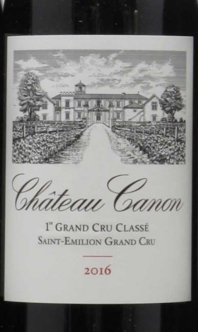 Chateau Canon  St. Emilion 2016 750ml