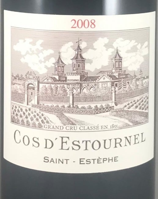Chateau Cos d'Estournel St. Estephe 2008 750ml