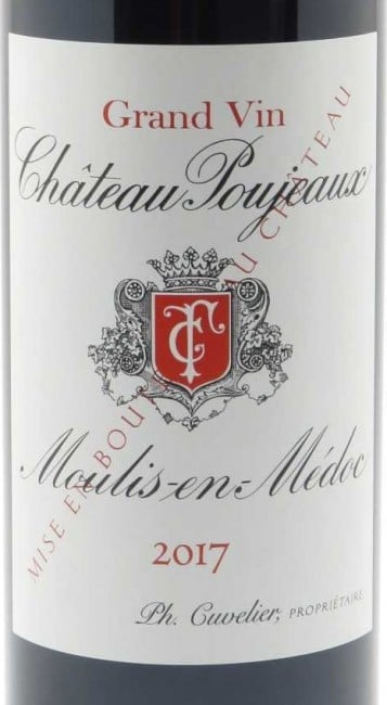 Chateau Poujeaux Moulis en Medoc 2017 750ml