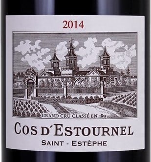 Chateau Cos d'Estournel St. Estephe 2014 750ml