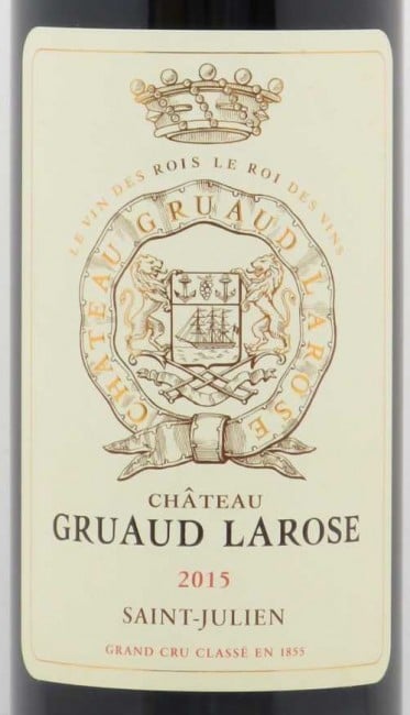 Chateau Gruaud Larose St. Julien 2015 750ml