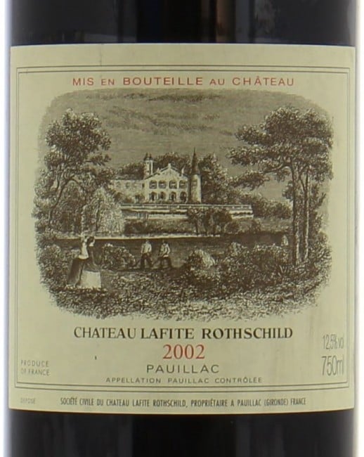 Chateau Lafite Rothschild Pauillac 2002 750ml