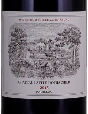 Chateau Lafite Rothschild Pauillac 2015 750ml