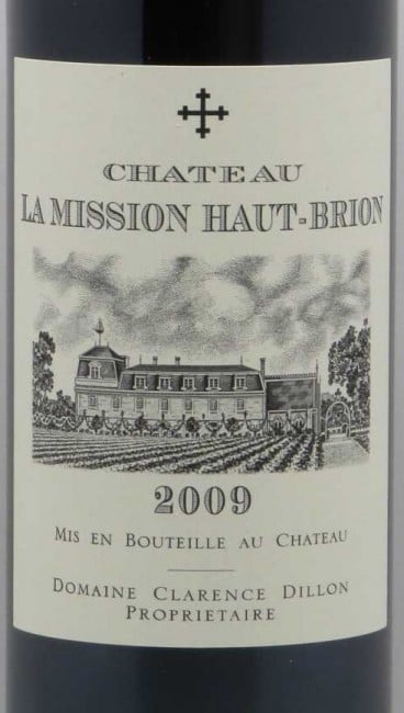 Chateau La Mission Haut Brion Pessac Leognan 2009 750ml