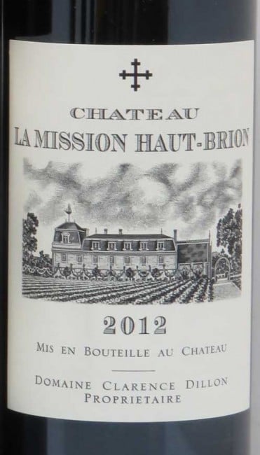 Chateau La Mission Haut Brion Pessac Leognan 2012 750ml