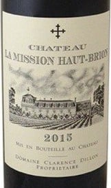 Chateau La Mission Haut Brion Pessac Leognan 2015 750ml