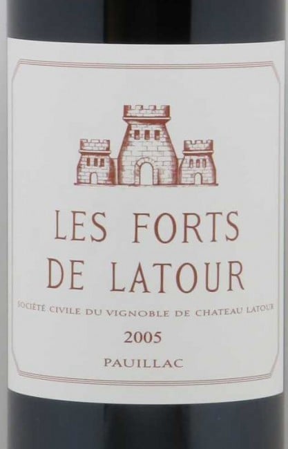 Chateau Latour Les Forts De Latour Pauillac 2005 750ml