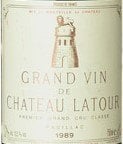 Chateau Latour Pauillac 1989 750ml
