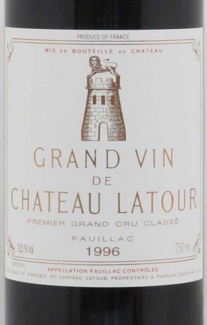 Chateau Latour Pauillac 1996 750ml