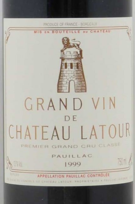Chateau Latour Pauillac 1999 750ml