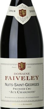 Domaine Faiveley  Aux Chaignots Nuits Saint Georges Premier Cru 2018 750ml