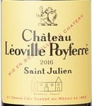 Chateau Leoville Poyferre St. Julien 2016 750ml