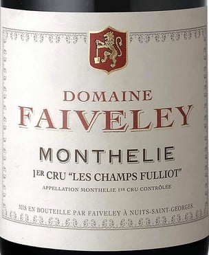 Domaine Faiveley  Les Champs Fulliots Monthelie Premier Cru 2020 750ml