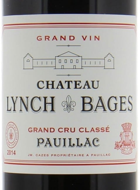 Chateau Lynch Bages  Pauillac 2014 750ml