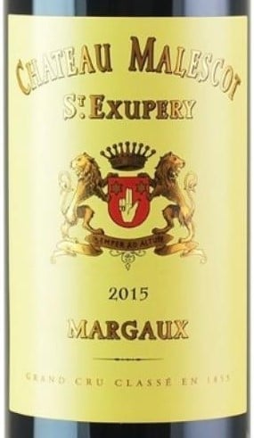 Chateau Malescot St. Exupery 2015 750ml
