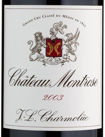 Chateau Montrose St. Estephe 2003 750ml