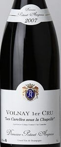 Domaine Potinet Ampeau  Les Carelles Sous La Chapelle Volnay Premier Cru 2007 750ml