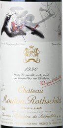 Chateau Mouton Rothschild Pauillac 1996 750ml
