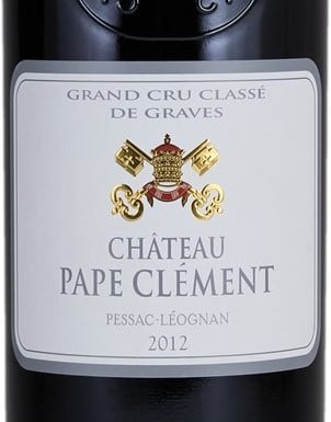 Chateau Pape Clement Pessac Leognan 2012 750ml