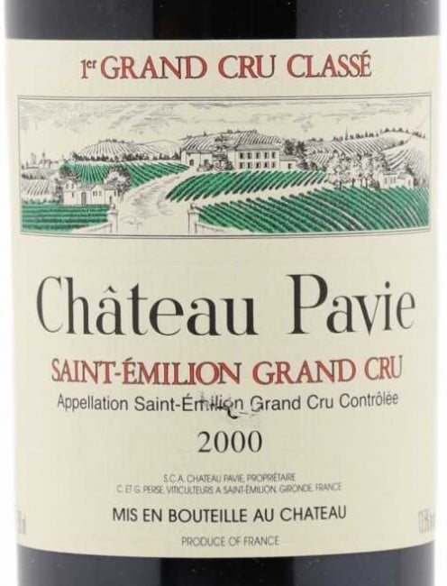 Chateau Pavie St. Emilion 2000 750ml