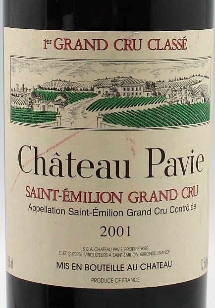 Chateau Pavie St. Emilion 2001 750ml