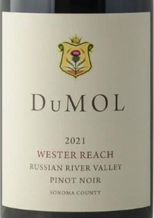DuMOL Russian River Wester Reach Pinot Noir 2021 750ml