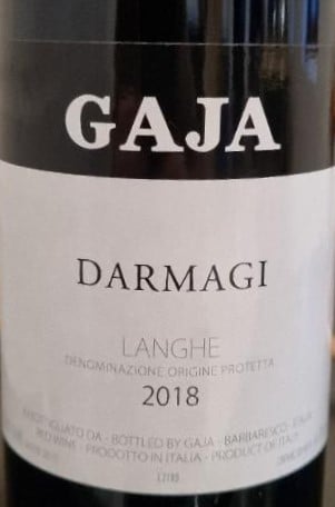 Gaja Darmagi Langhe 2018 750ml