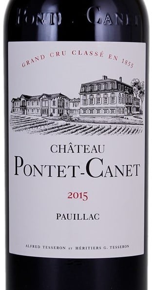 Chateau Pontet Canet Pauillac 2015 750ml