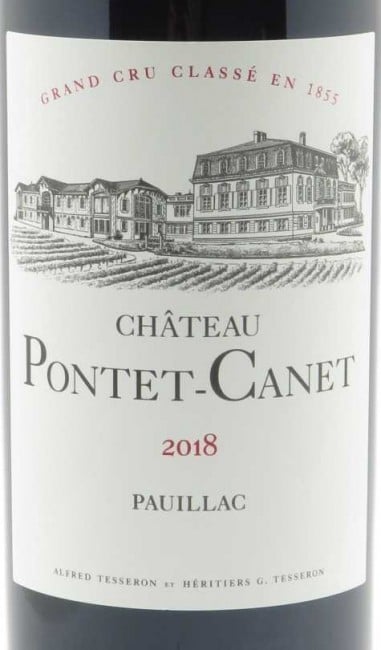 Chateau Pontet Canet Pauillac 2018 750ml
