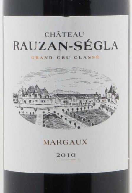 Chateau Rauzan Segla Margaux 2010 750ml