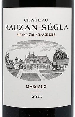 Chateau Rauzan Segla Margaux 2015 750ml
