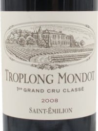 Chateau Troplong Mondot St. Emilion 2008 750ml