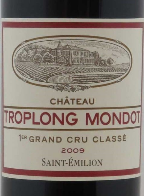 Chateau Troplong Mondot St. Emilion 2009 750ml