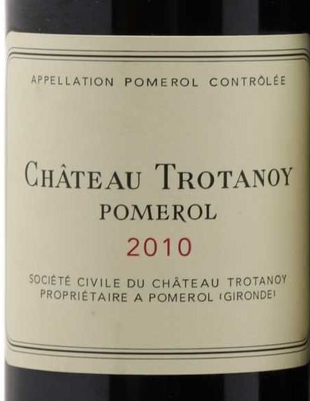 Chateau Trotanoy Pomerol 2010 750ml