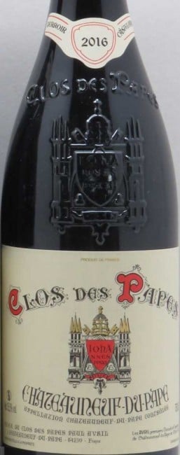 Clos des Papes Chateauneuf du Pape 2016 750ml