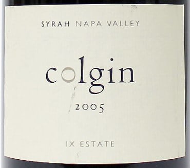Colgin IX Estate Syrah 2005 750ml